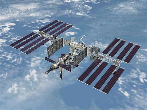 Estación Espacial Internacional vista desde órbita
