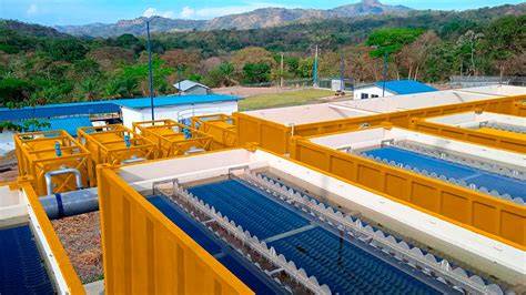 Planta de tratamiento de agua con energía solar