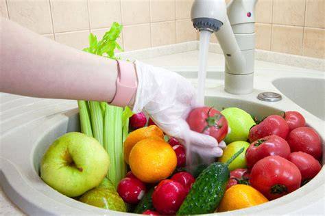 lavado y desinfección de frutas verduras