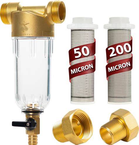 Filtro de agua doméstico 3/4 pulgadas