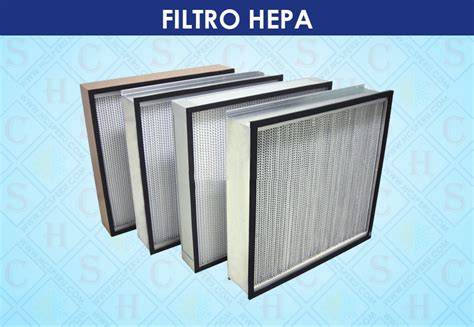 filtro HEPA en sistema de ventilación