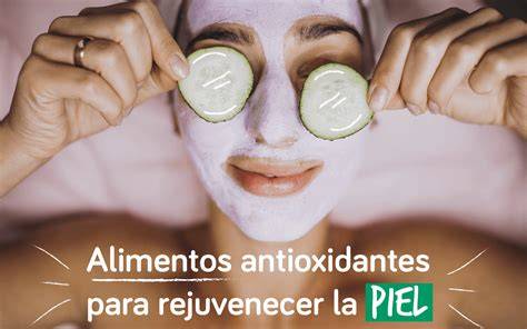 alimentos antioxidantes para la piel