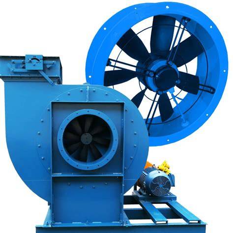 ventiladores axiales y centrífugos industriales