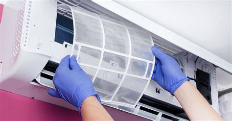 limpieza filtros aire acondicionado Kirigamine