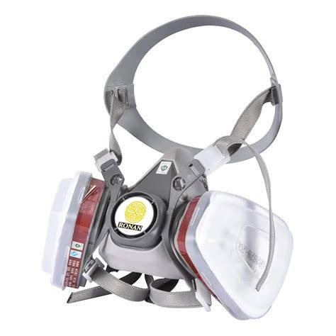 Máscara respiratoria con filtros intercambiables