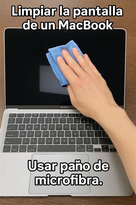 limpieza segura pantalla Retina MacBook Air