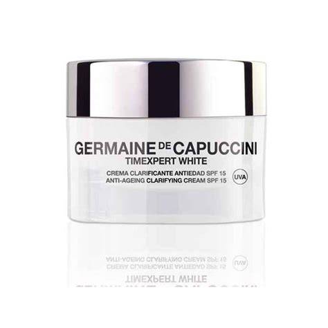 Crema facial clarificante antiedad SPF15