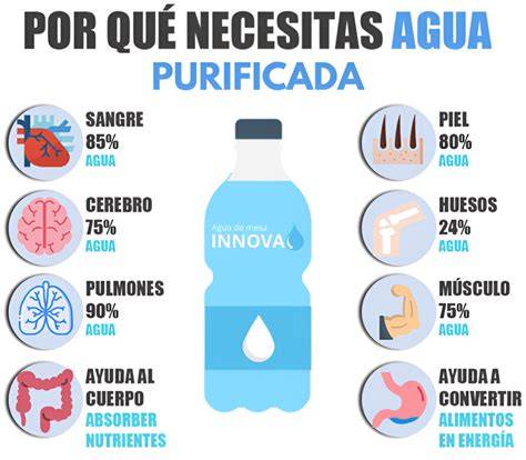 Beneficios del agua purificada para la salud