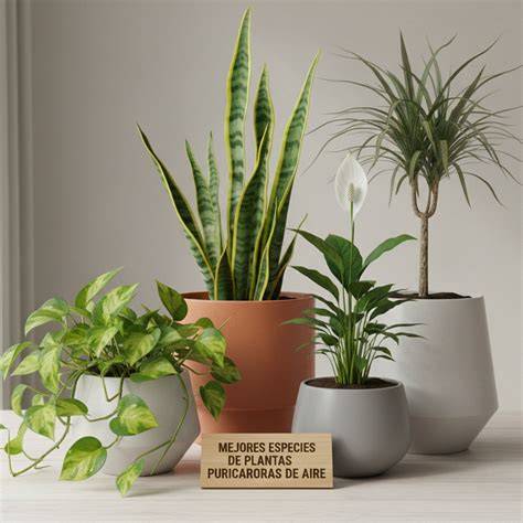 Plantas purificadoras de aire para interiores