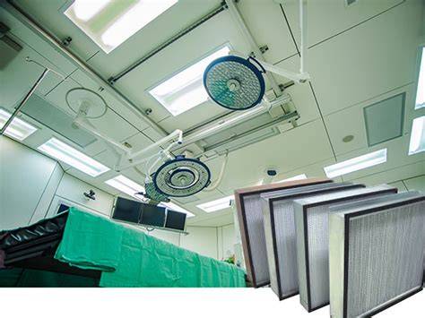 Filtración HEPA en hospital y quirófano