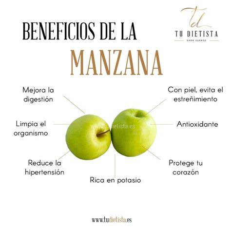 manzana para la piel beneficios