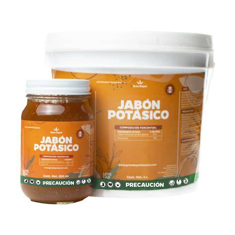 comparación hipoclorito potasio jabón potásico