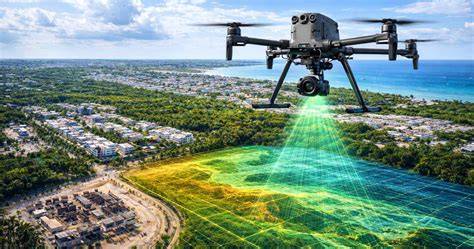 Captura LiDAR aérea con dron