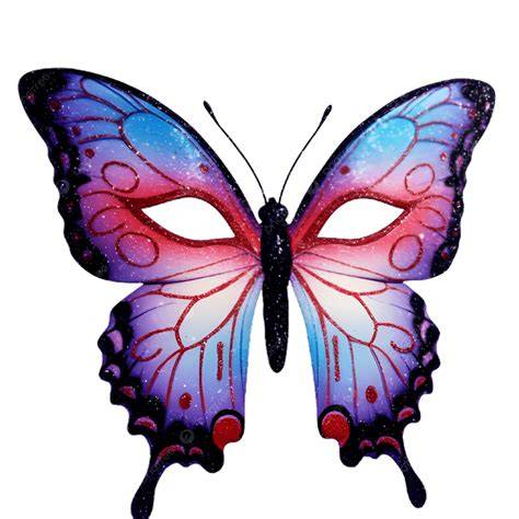 mascarilla de mariposa para carnaval