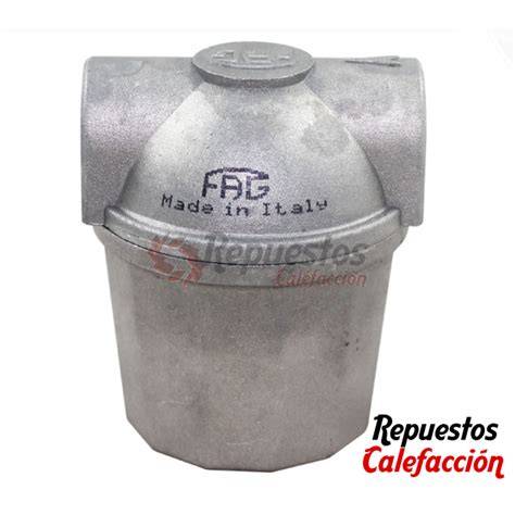 filtro de gasoil entre depósito y caldera