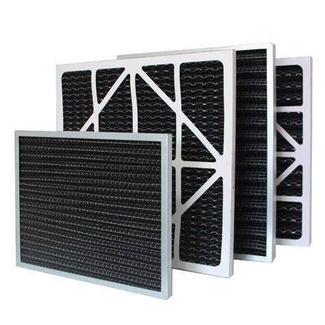 Caja casera con filtros y carbón activado