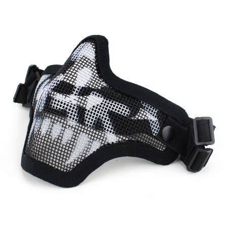 Máscara de rejilla metálica para airsoft