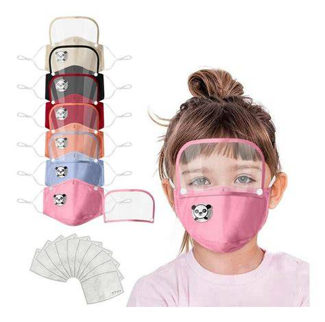 Mascarilla infantil con filtro interior
