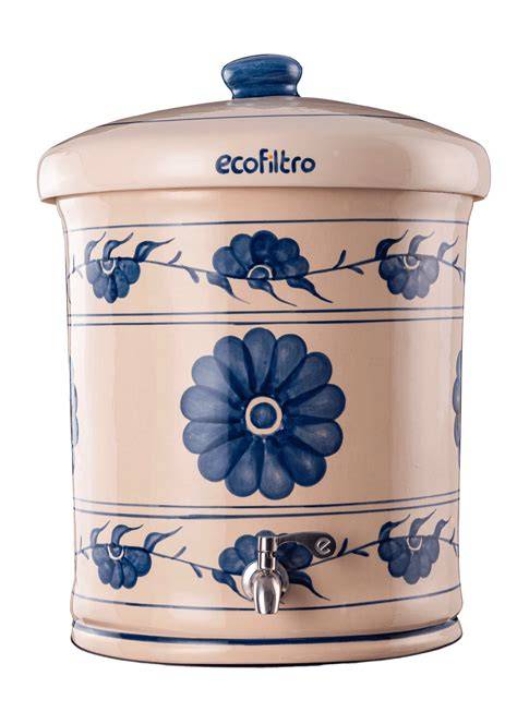 Ecofiltro de cerámica con grifo para cocina