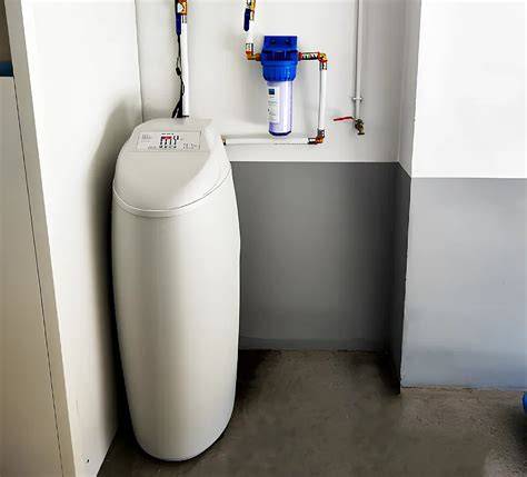 Instalación doméstica de descalcificador