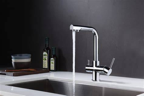 Grifo de cocina tres vías para ósmosis