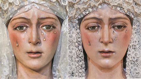 Antes y después de la restauración