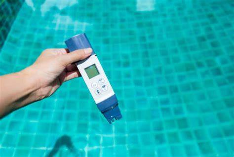 Medición de sal en agua de piscina