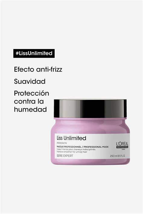 Mascarilla capilar Liss Unlimited L’Oréal