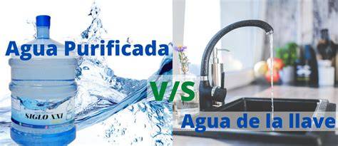 Comparación entre agua embotellada y filtrada