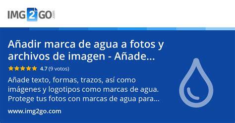 Marca de agua incrustada en fotografía