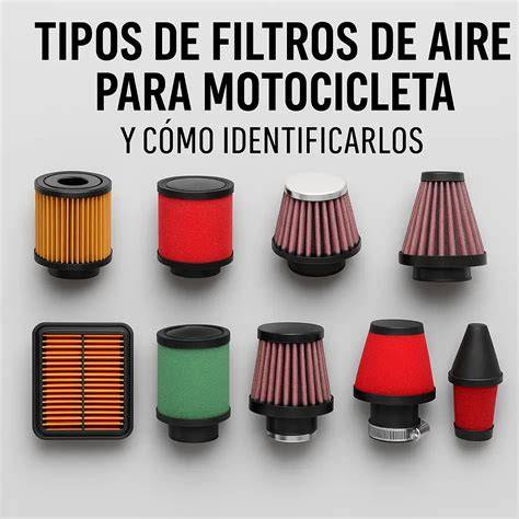 Tipos de filtros de aire moto cross