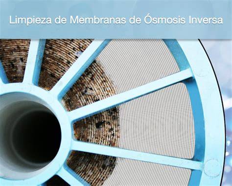 Limpieza del filtro de ósmosis inversa
