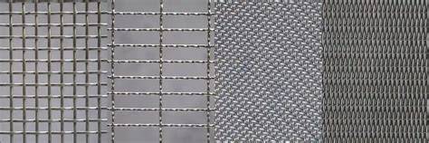 Tipos de filtros y mallas metálicas
