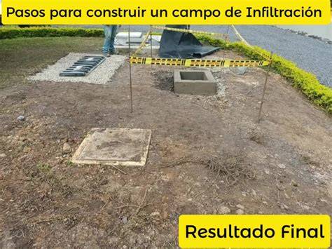 Campo de infiltración de aguas residuales