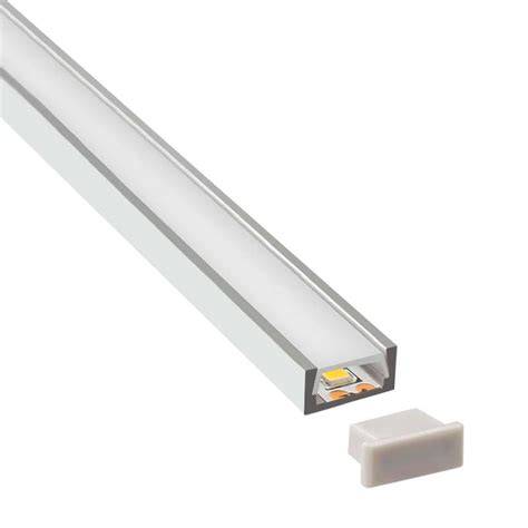 Perfil modular de aluminio con tira LED